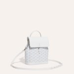 Goyard Alpin Mini Backpack White - Image 4